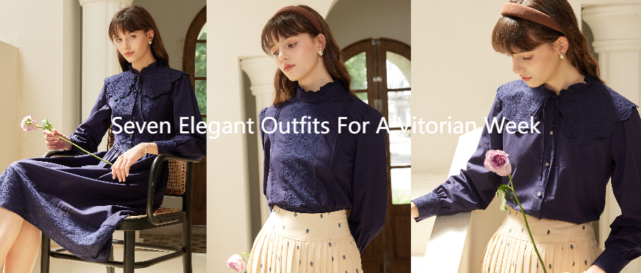 Seven Elegant OutfitS For A Vitorian Week