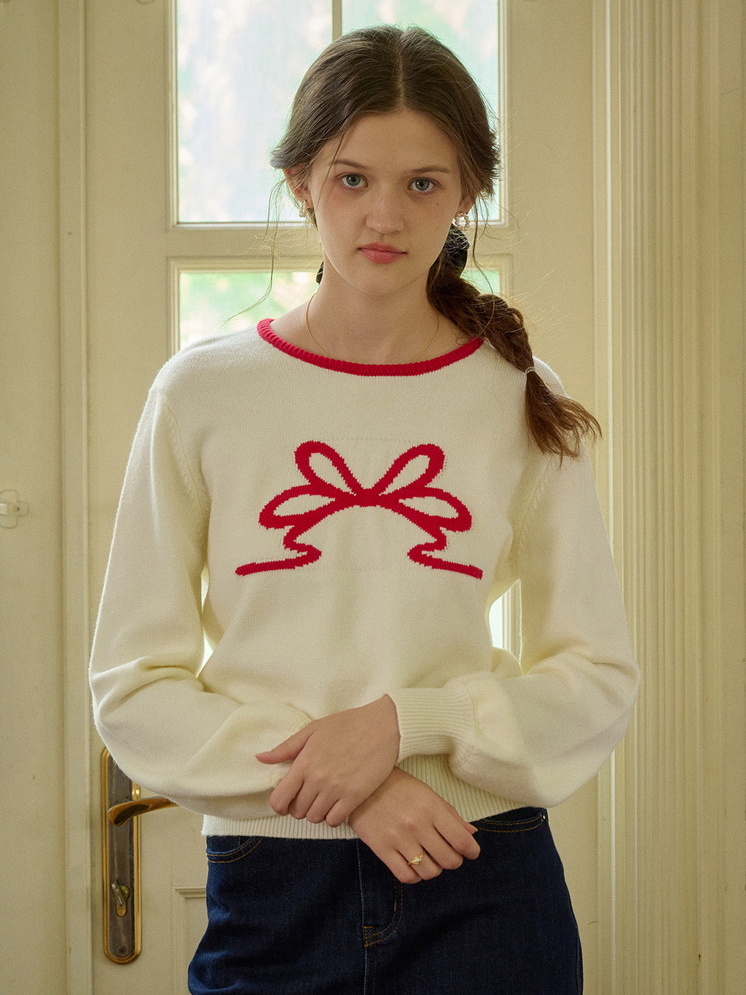 【Final Sale】Minnie Round Neck Sweater