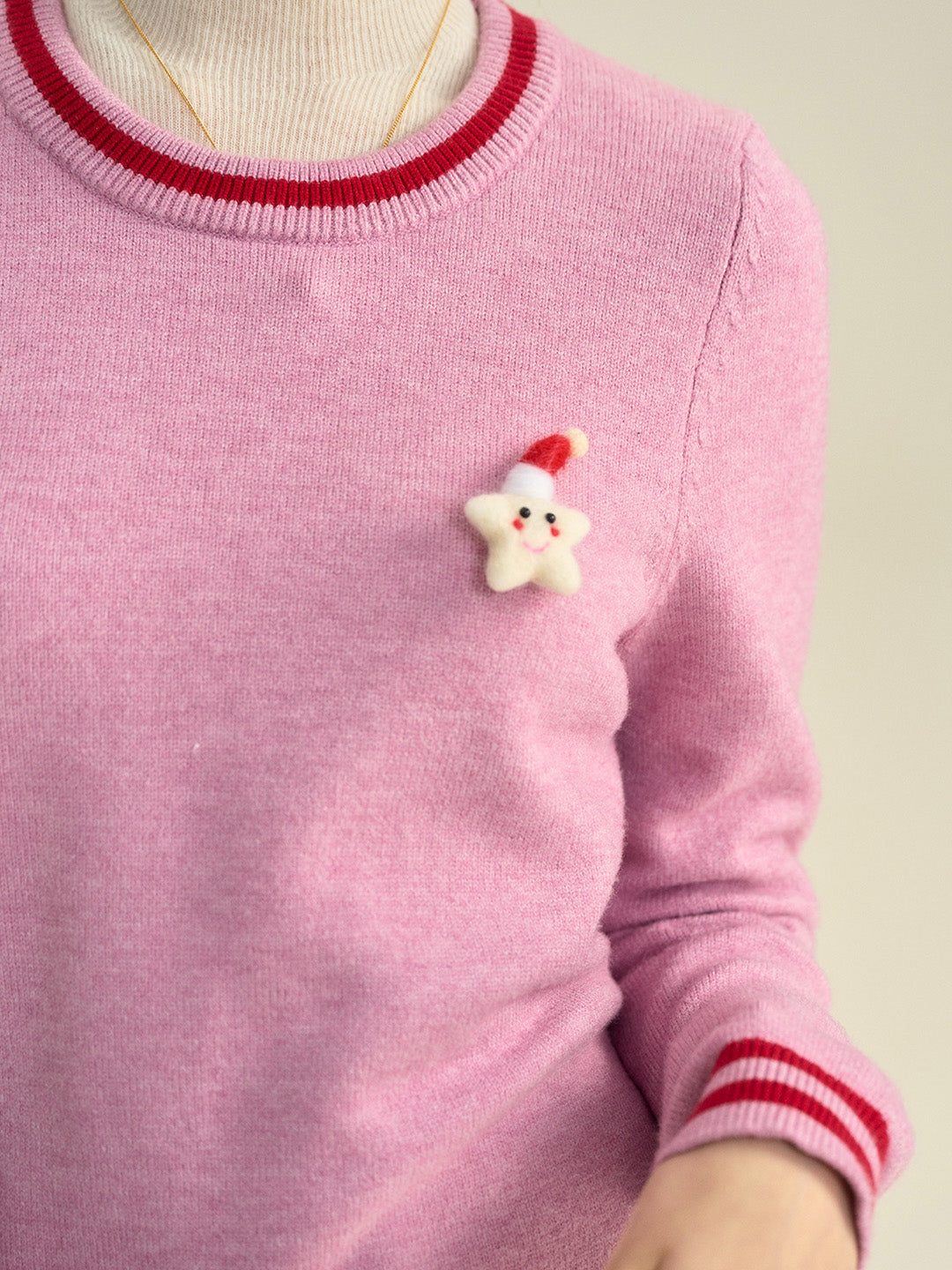 【Final Sale】Gisella Round Neck Christmas Sweater