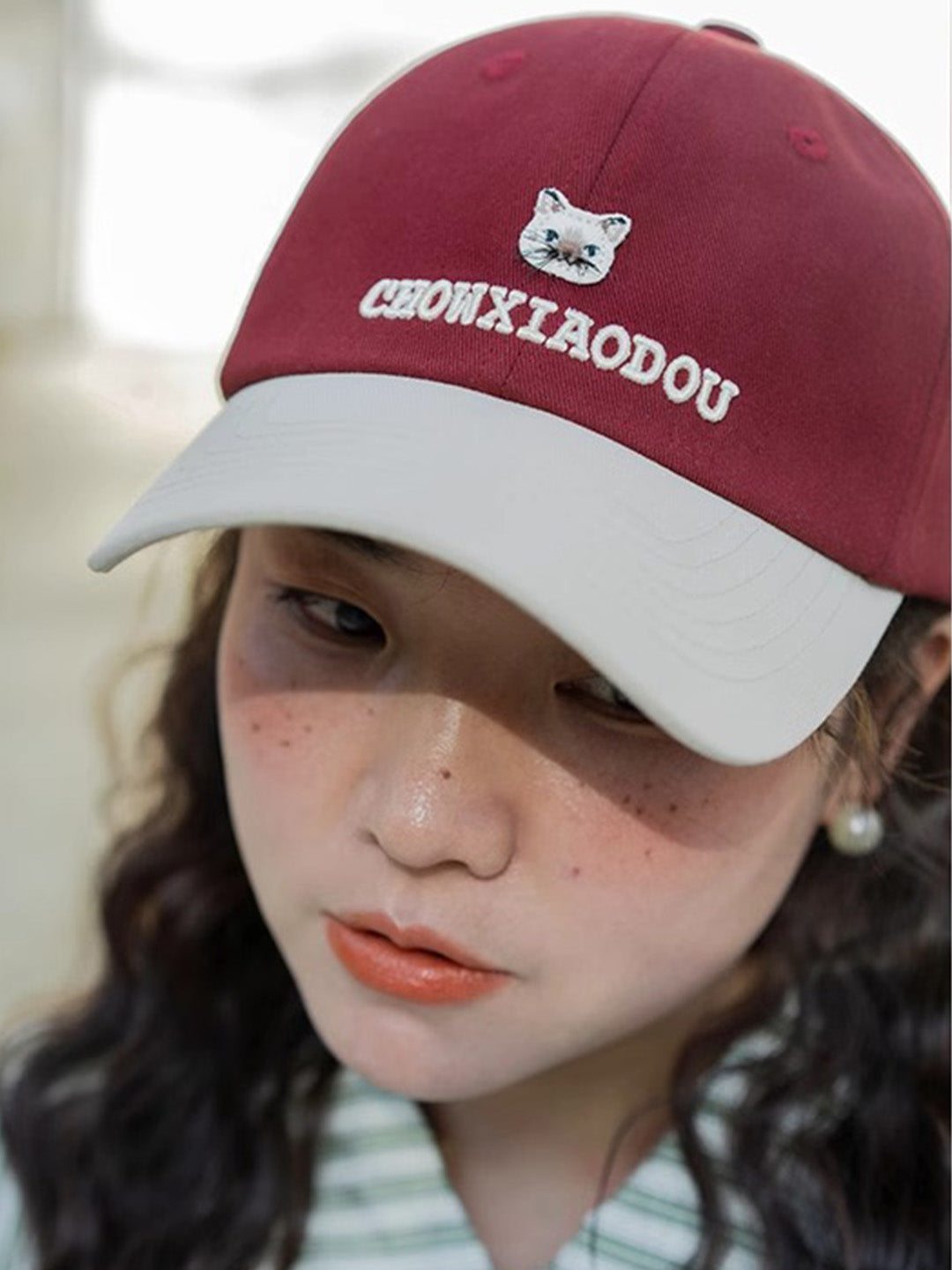 Chowxiaodou Embroidered Cap