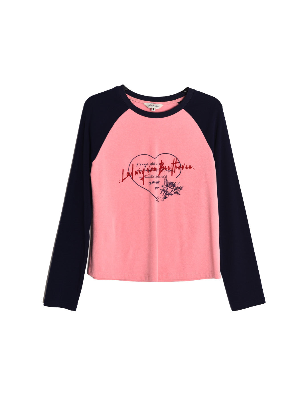 Isla Valentine's Day Long Sleeve T-Shirt - Pink