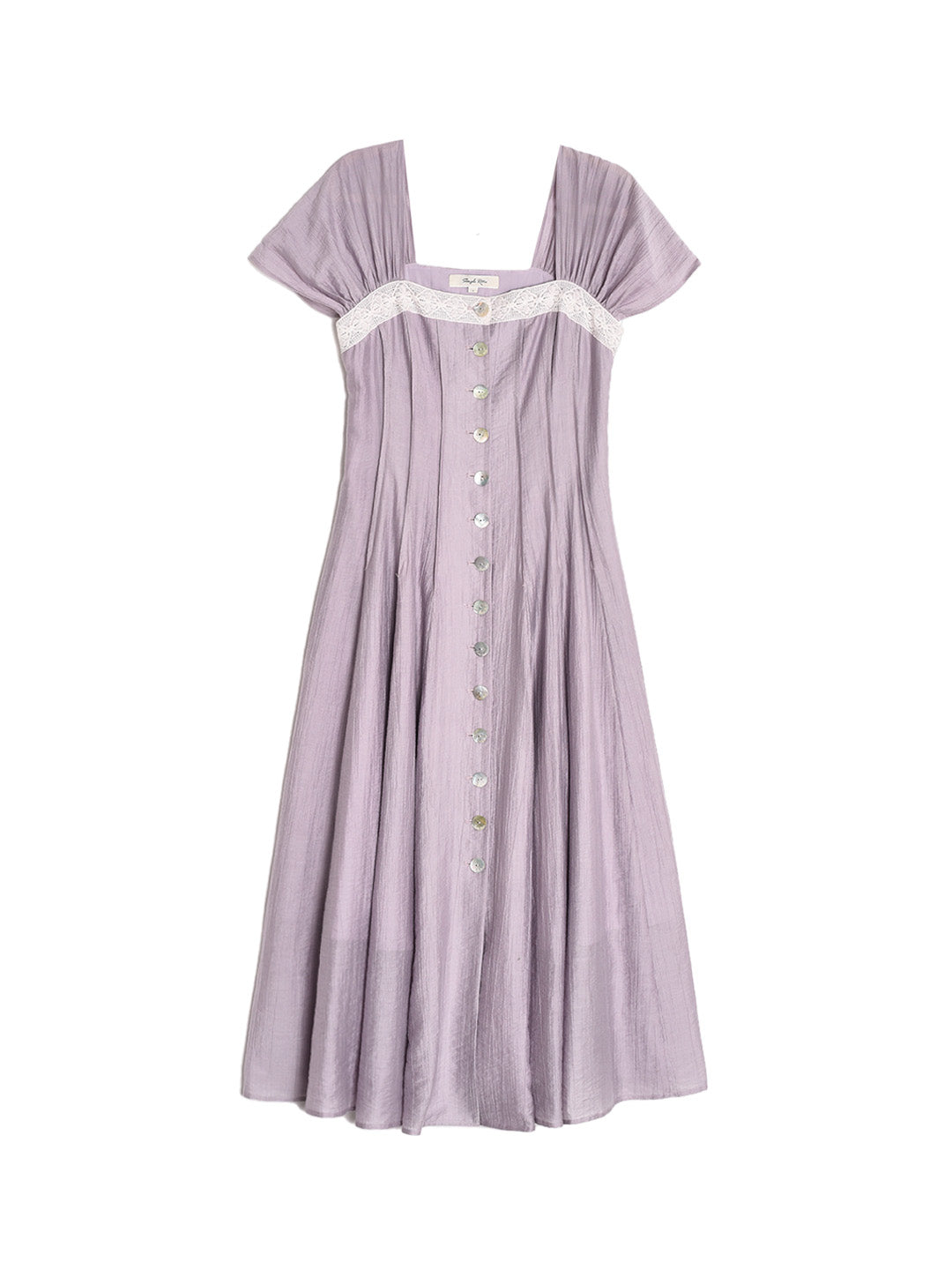 Blaire Square Collar Button Dress