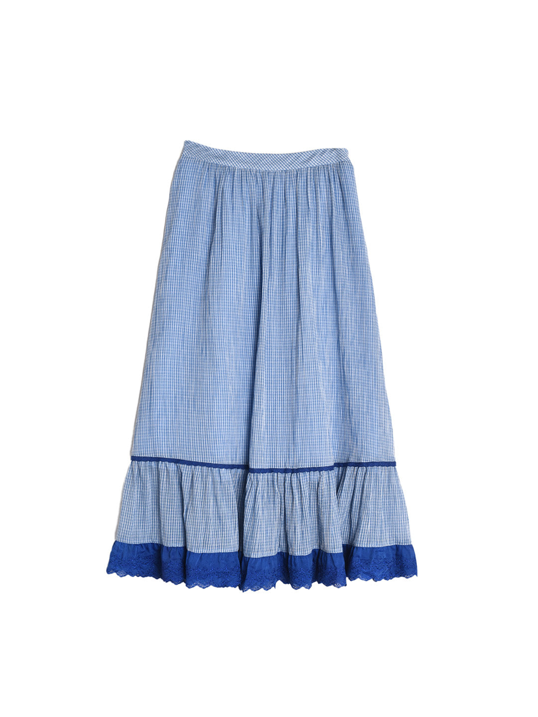 Fatima H-Line Lace Embroidery Skirt