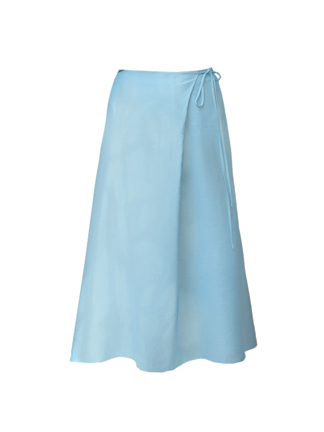 Zariah Skin-Friendly Wool Skirt- Blue