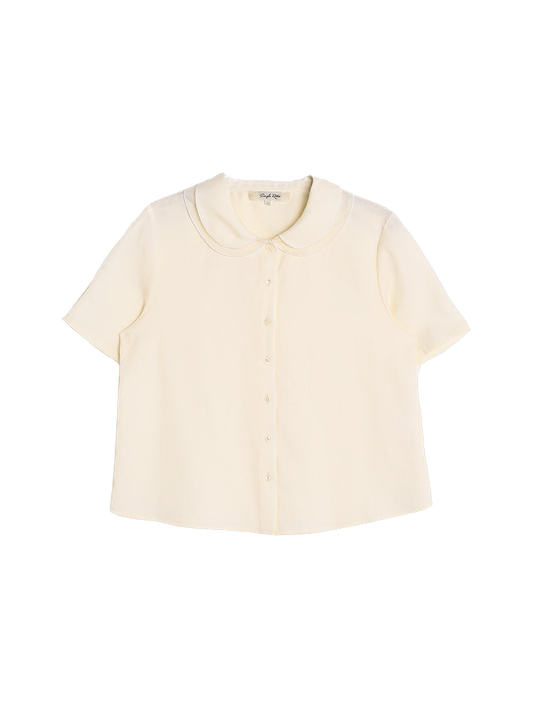 Delia Peter Pan Double Collar Blouse