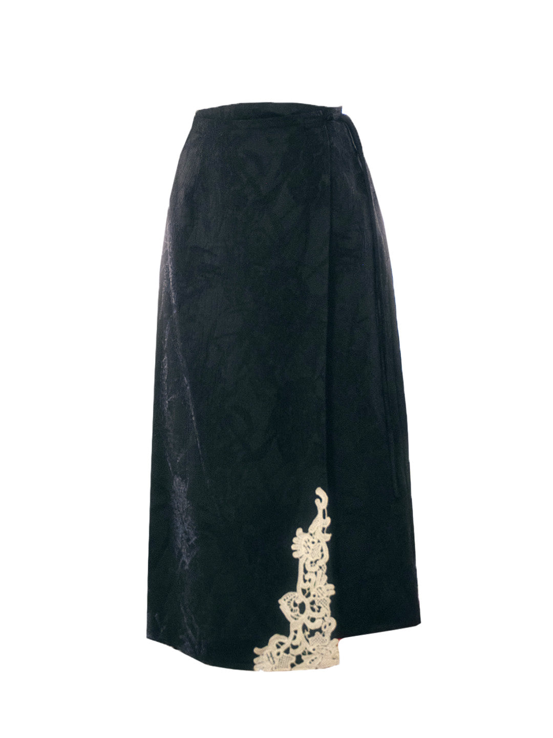 Willa Retro Contrasting Jacquard Skirt