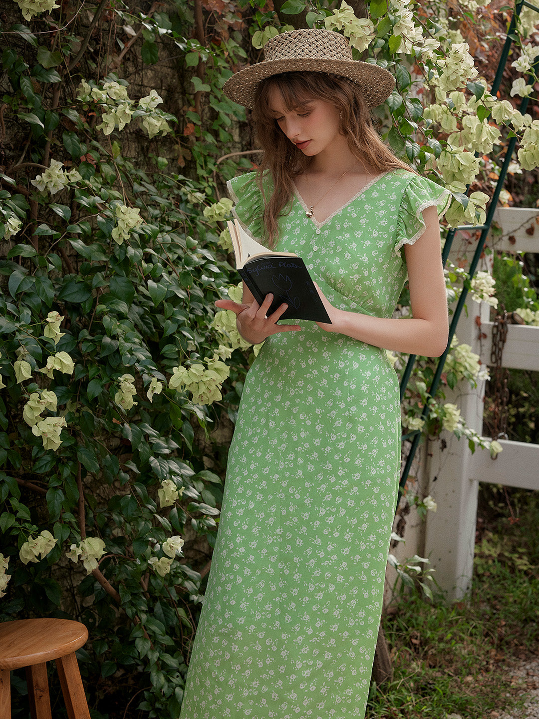 Sienna V-Neck Floral Dress