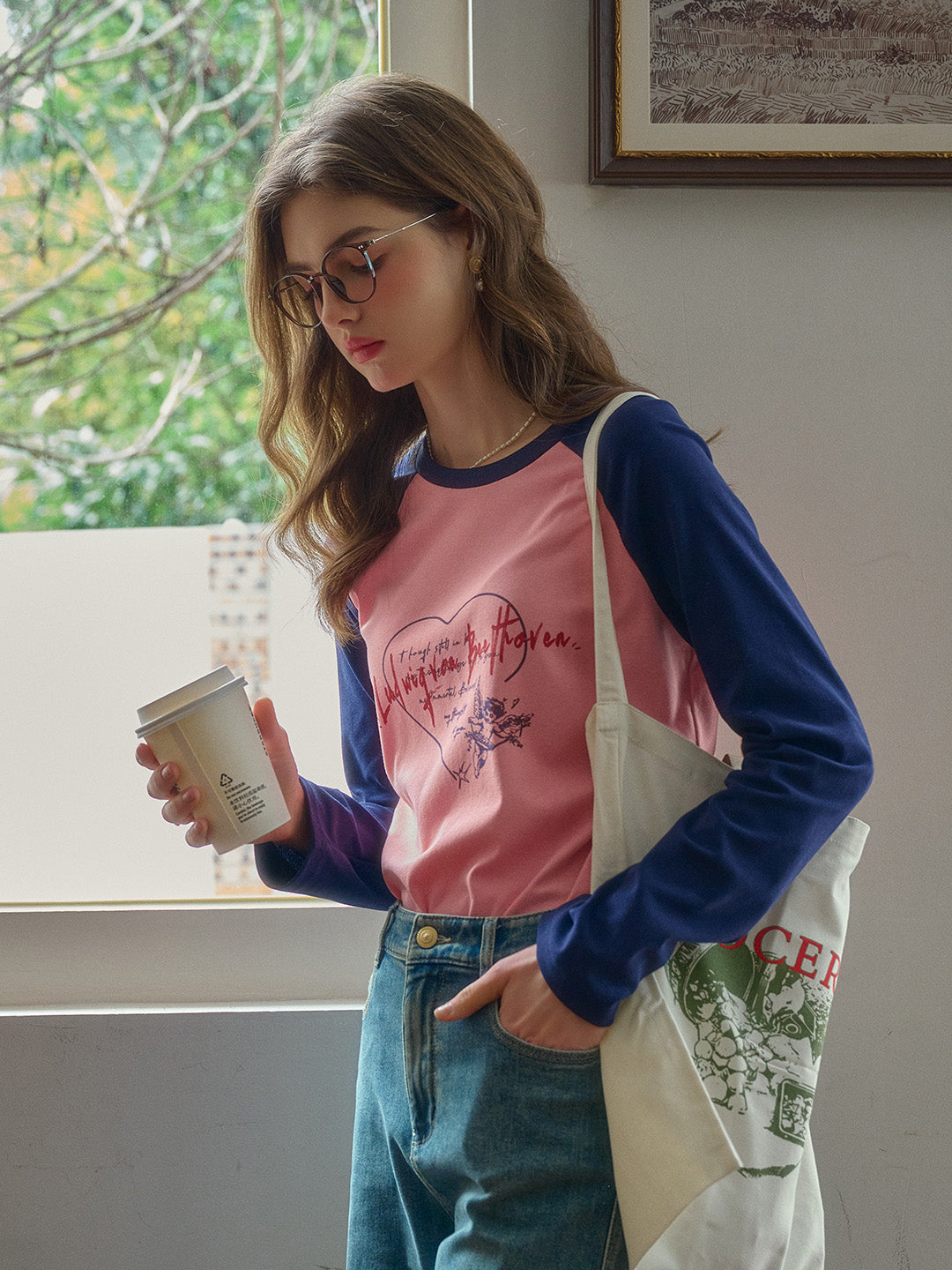 Isla Valentine's Day Long Sleeve T-Shirt - Pink