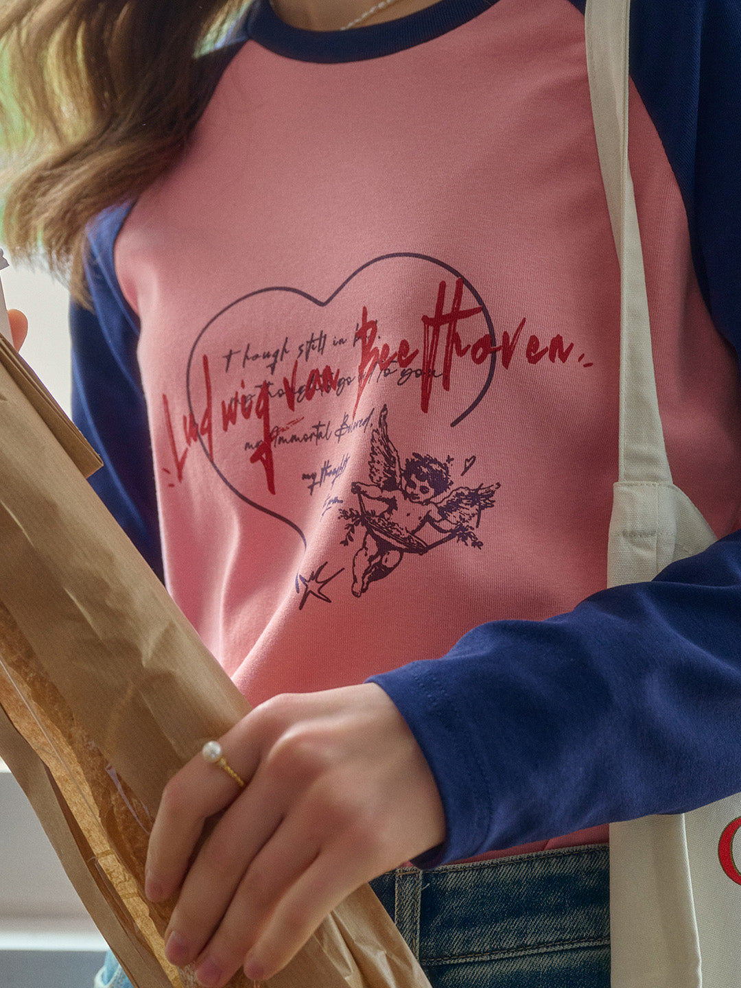 Isla Valentine's Day Long Sleeve T-Shirt - Pink