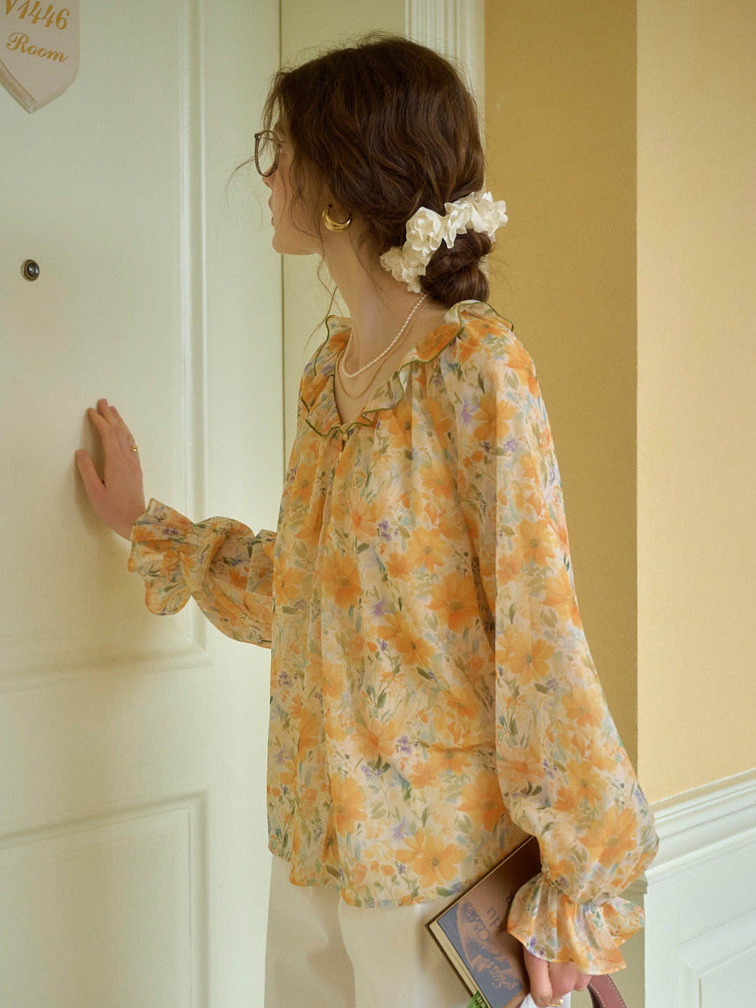 Matilda Round Neck Floral Blouse