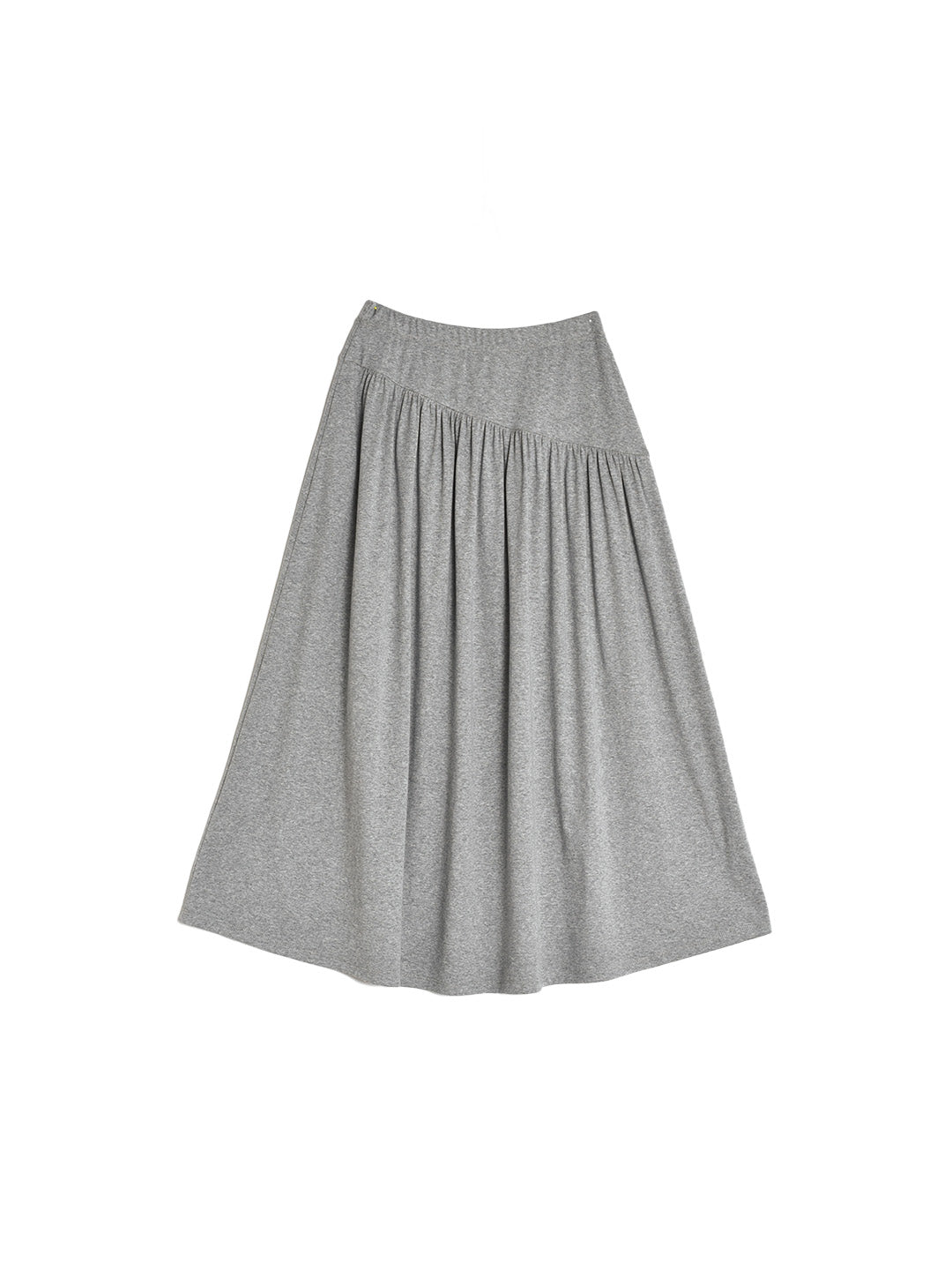 Indigo A-Line Elastic Skirt