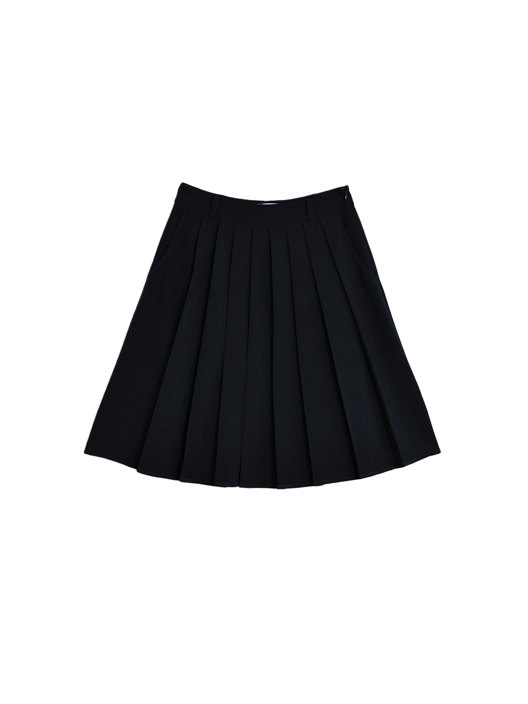 Phoebe Pleated Suit Skirt