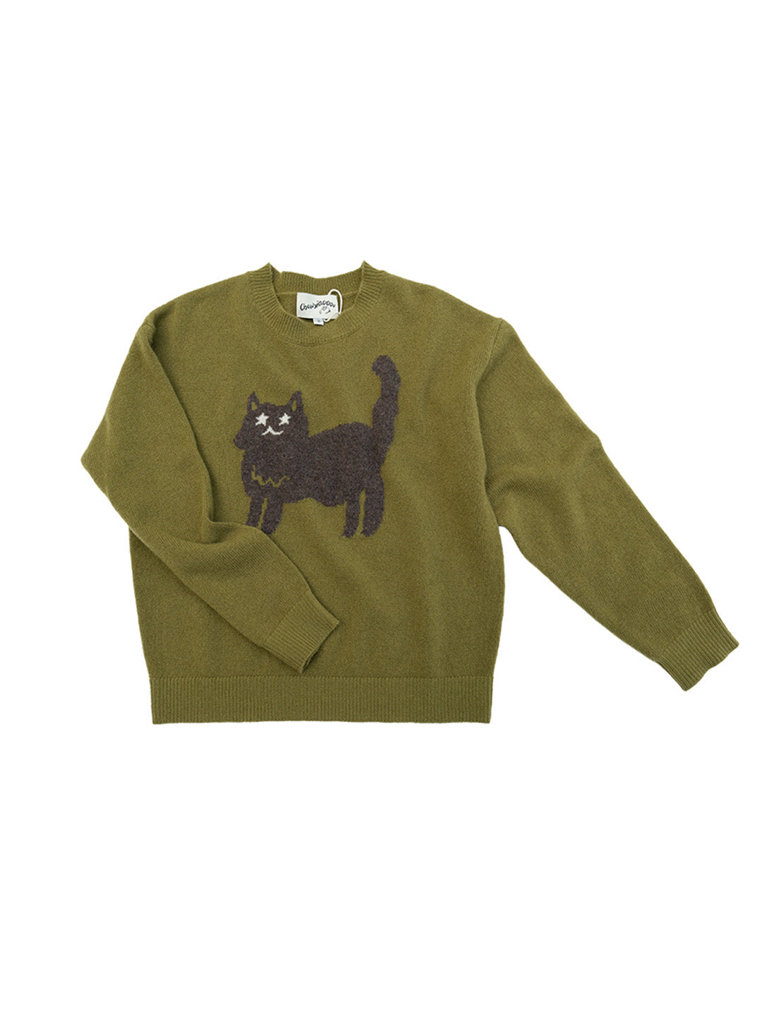 Chowxiaodou 100% Wool Knit Sweater