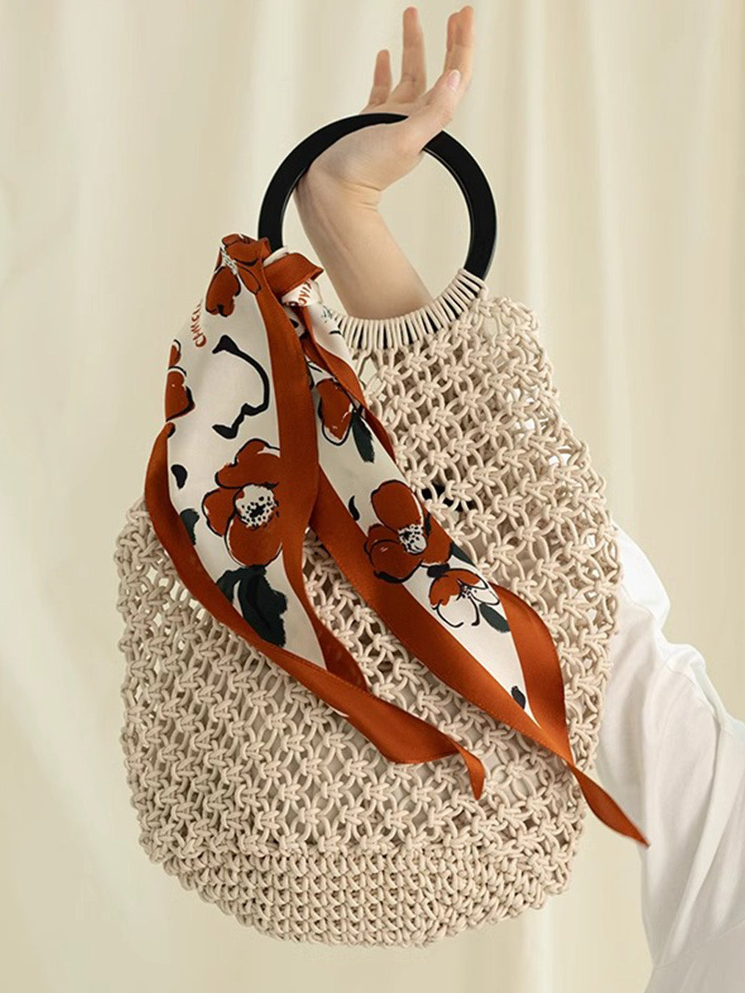 Chowxiaodou Woven Bracelet Bag