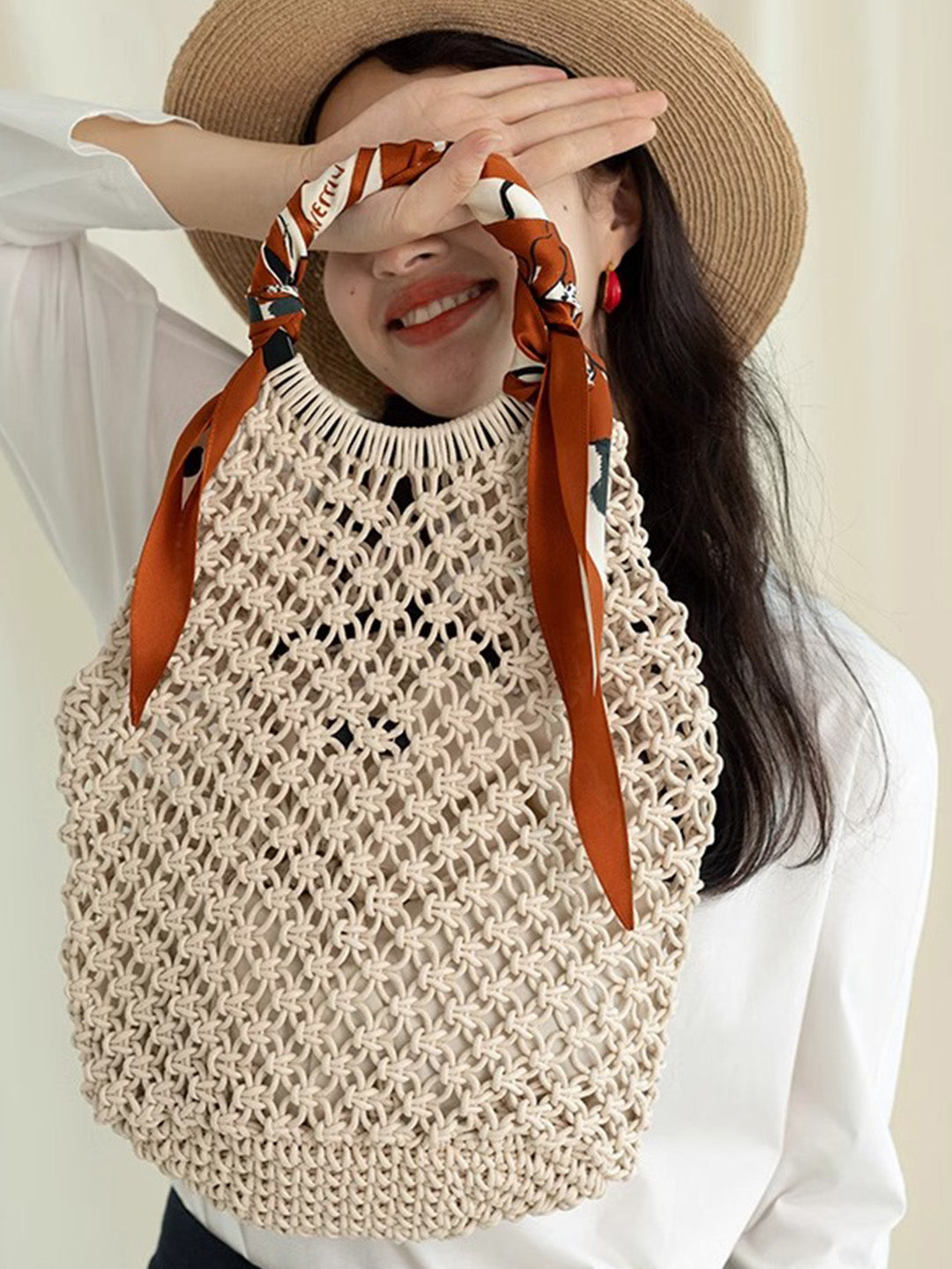 Chowxiaodou Woven Bracelet Bag