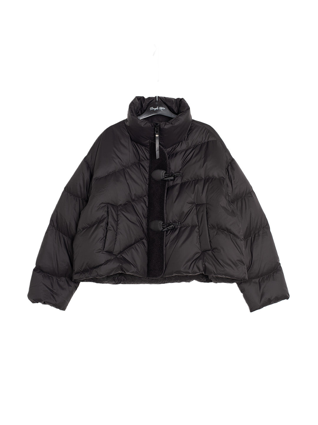 Rhea Stand Collar Short Down Jacket