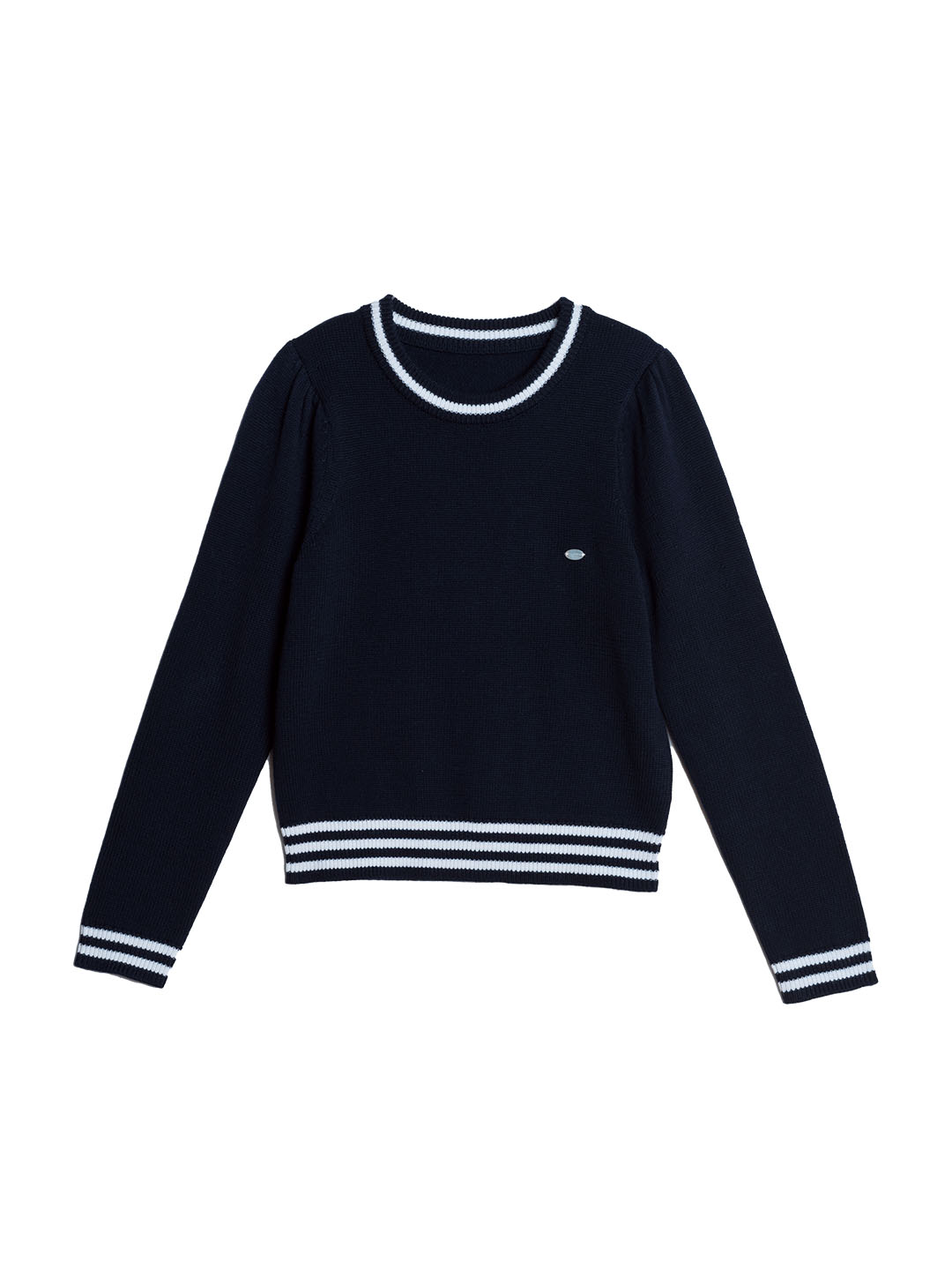 【Final Sale】Addilynn Classic Vintage Striped Contrast Sweater