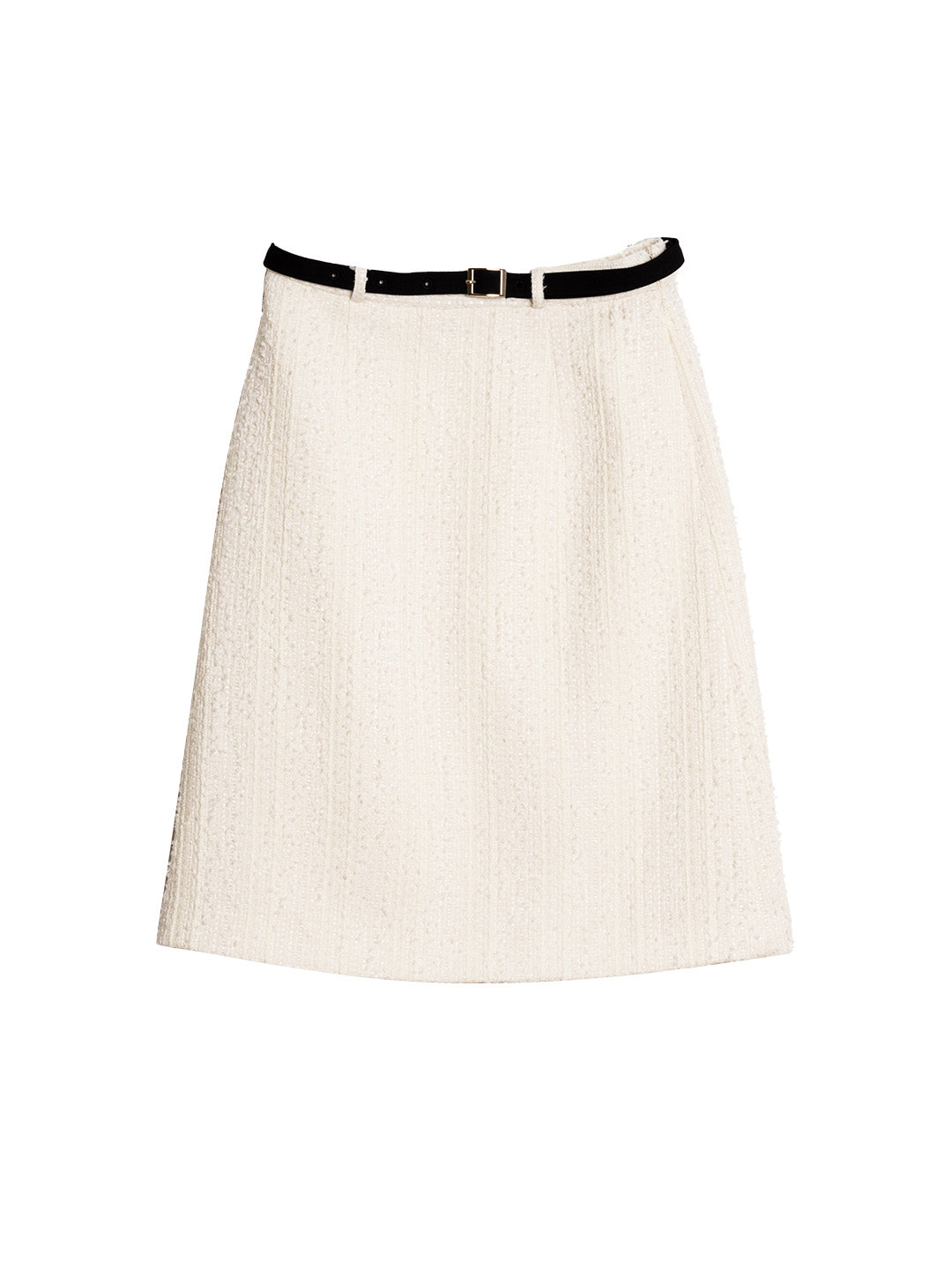 Ryann High Waist A-Line Tweed Skirt