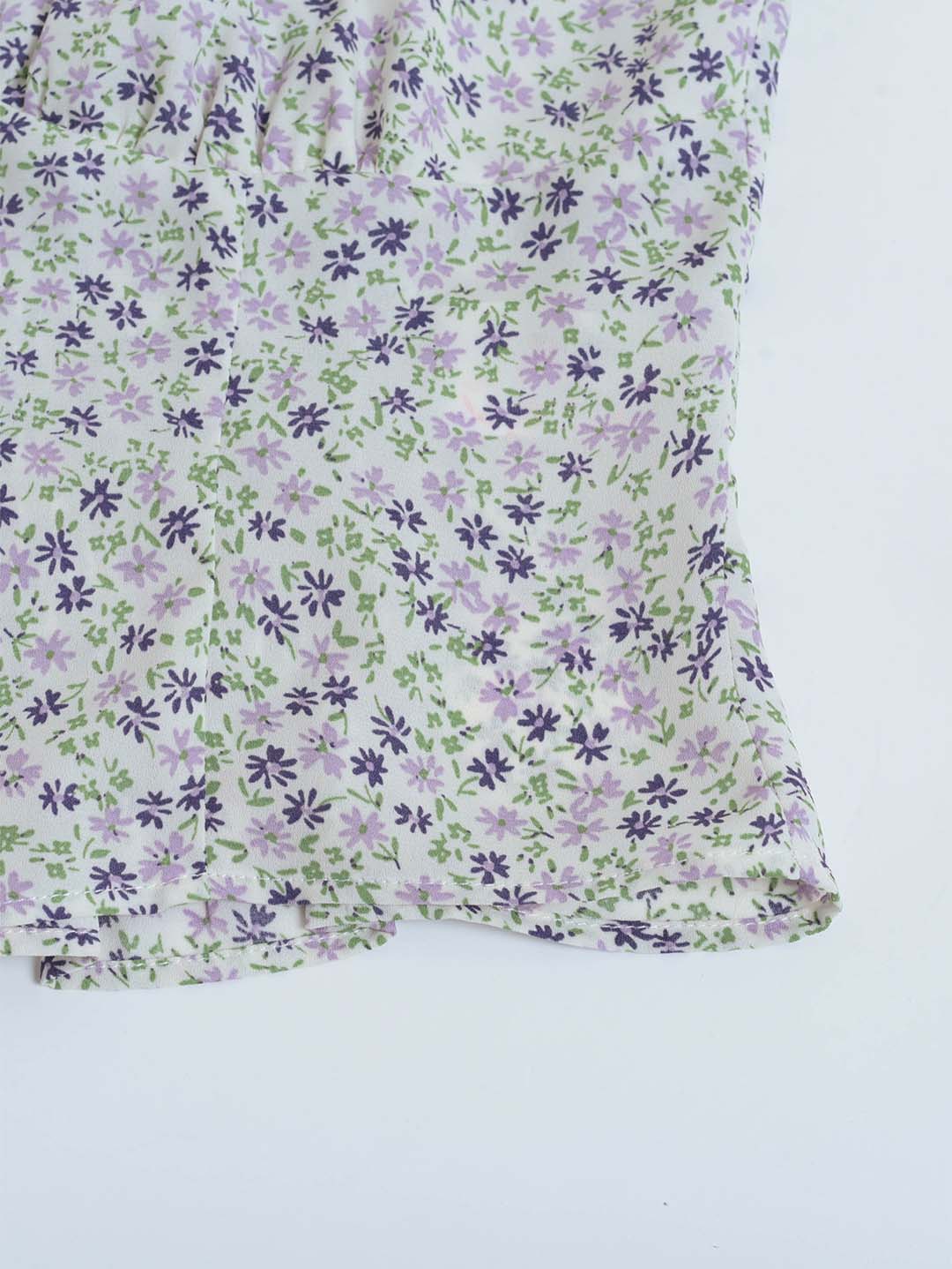 【Final Sale】Louisa Floral V-neck Strappy Top