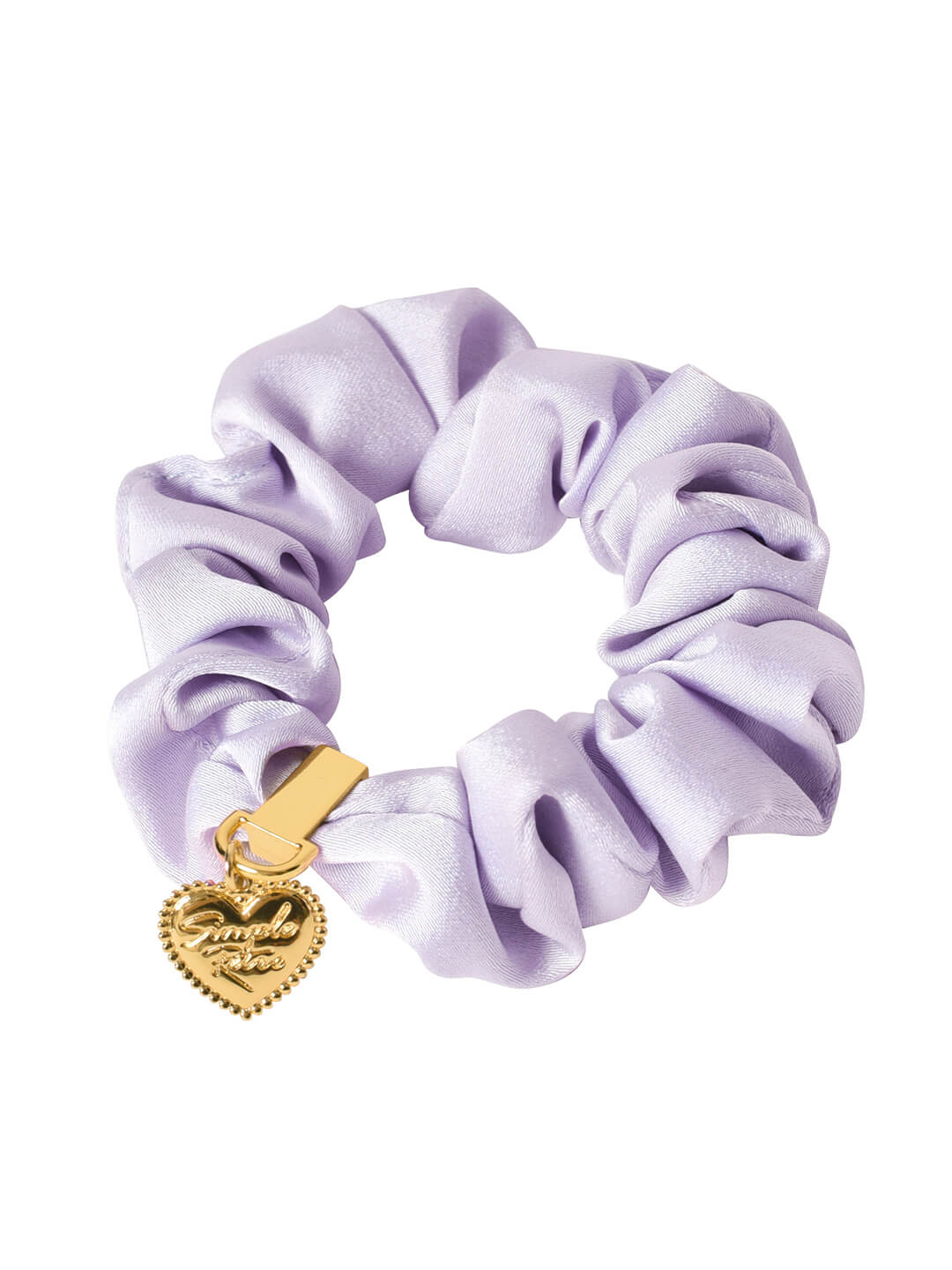 Simple Retro Heart Pendant Scrunchie/Simple Retro/33417