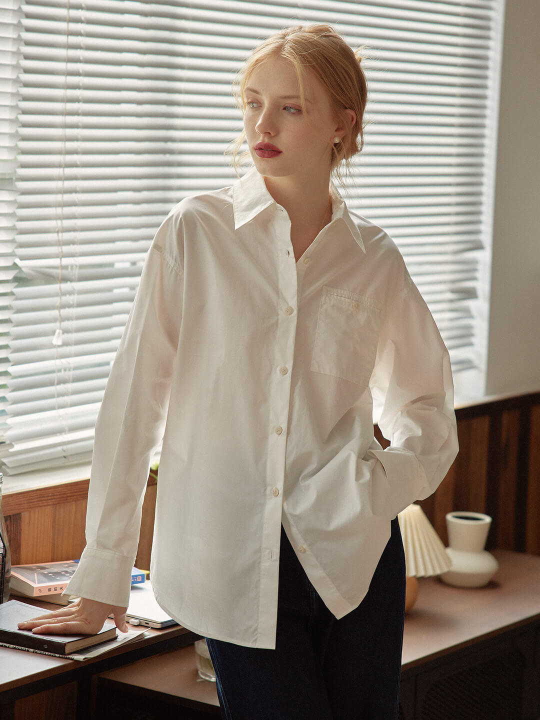 Blanche White Blouse