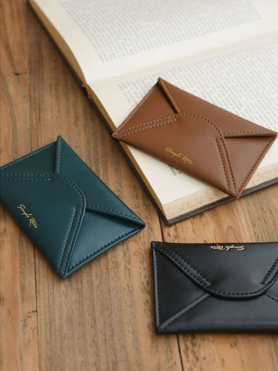 Leather Card Holder/Simple Retro/33393