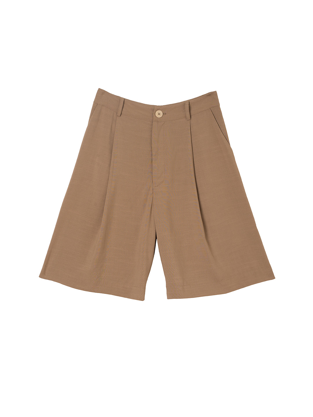 Paine Khaki Casual Shorts/SIMPLE RETRO