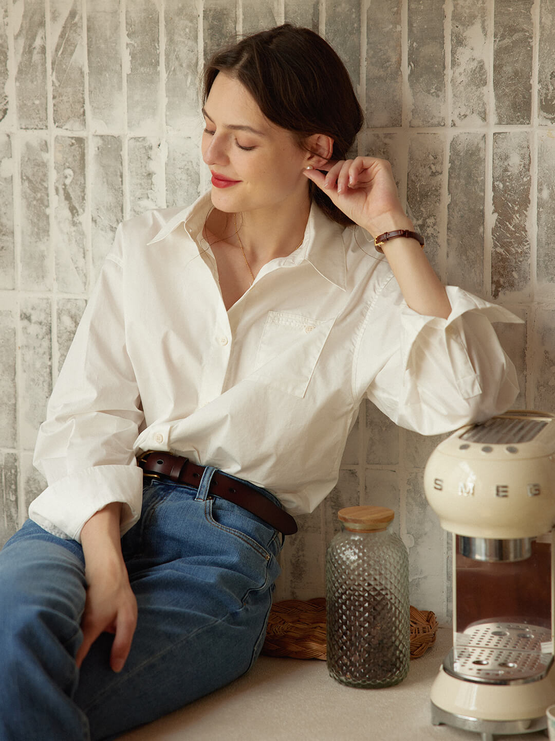 Blanche White Blouse