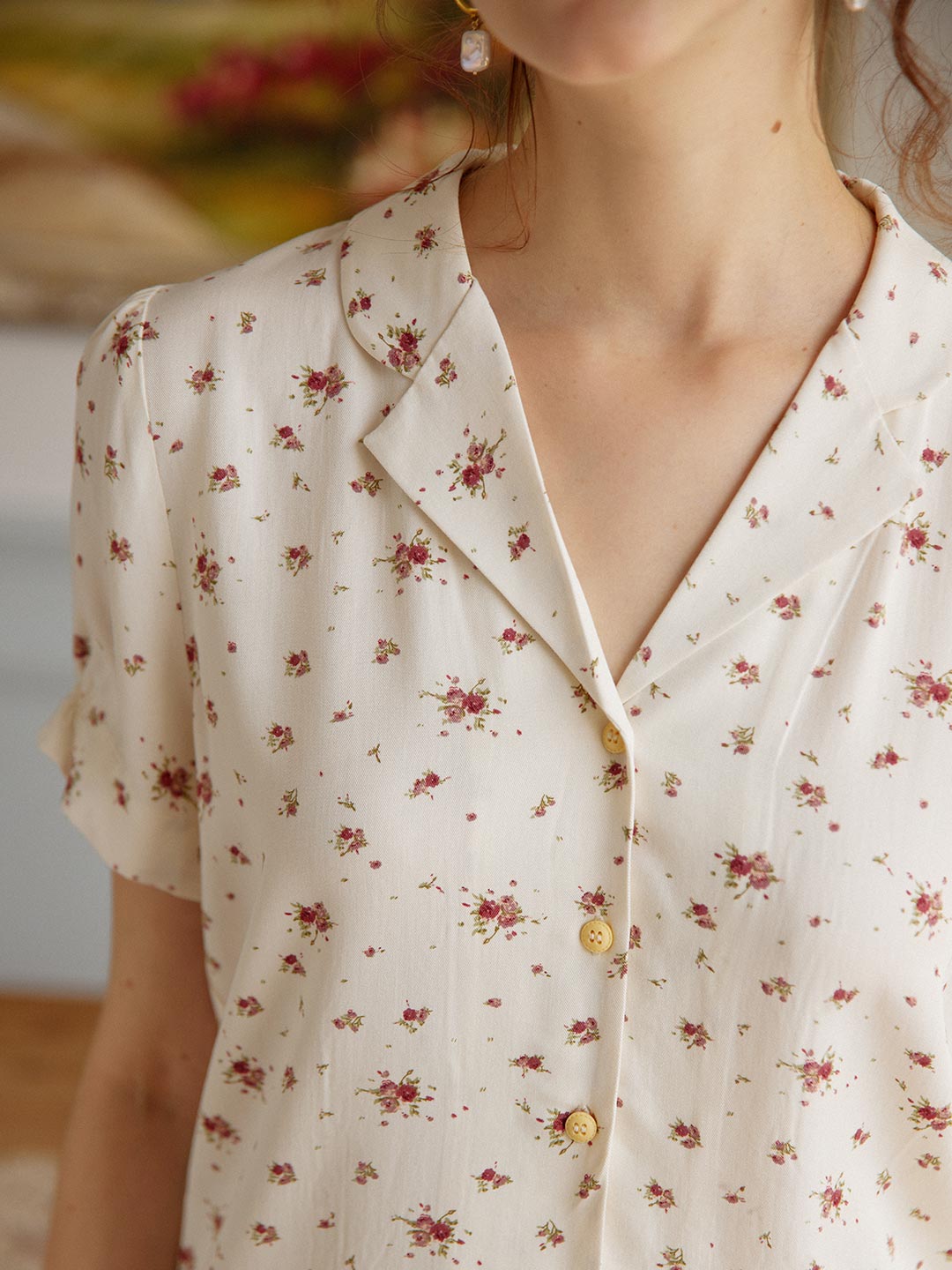 【Final Sale】Lola Floral Printed Pajamas